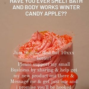 Winter Candy Apple Whipped Soap
